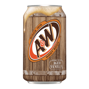 A&W Root Beer Soda 12fl oz/355ml - Pack of 12