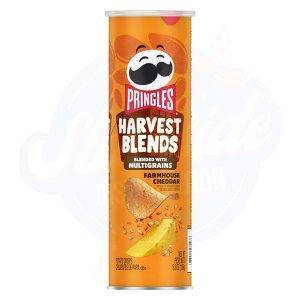 Pringles Harvest Blends Farmhouse Cheddar 5.5oz/155.9g - Pack of 14 (BBD: 29/07/2024)
