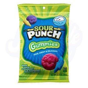 Sour Punch Gummies 6.75oz/191g - Pack of 8