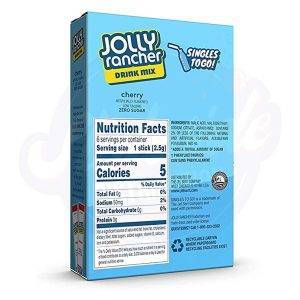 Jolly Rancher Cherry Drink Mix Singles To Go Powder 0.57oz/16g Pack of 6 - 12CT - Image 2