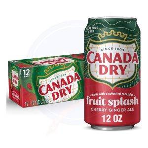 Canada Dry Fruit Splash 12fl oz/355ml - Pack of 12 - Image 2