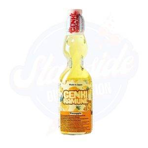 Genki Ramune Pineapple 6.7fl oz/200ml-Pack of 30